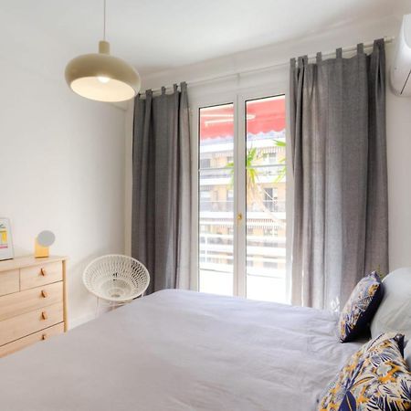 #29 Suite Gambetta Ac Sea View 2 Bedrooms 1Min Walk To Promenade & Sea Nizza Esterno foto
