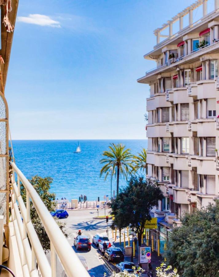 #29 Suite Gambetta Ac Sea View 2 Bedrooms 1Min Walk To Promenade & Sea Nizza Esterno foto