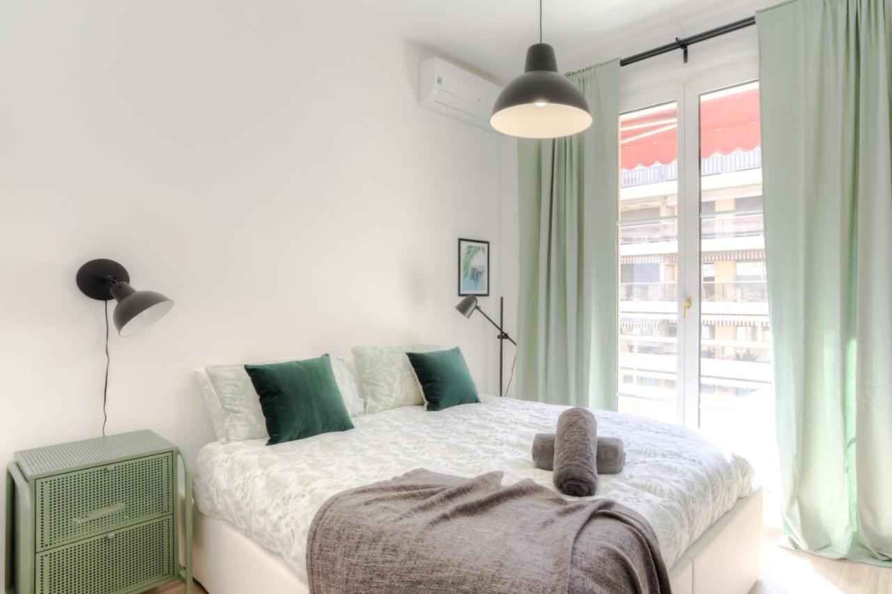 #29 Suite Gambetta Ac Sea View 2 Bedrooms 1Min Walk To Promenade & Sea Nizza Esterno foto